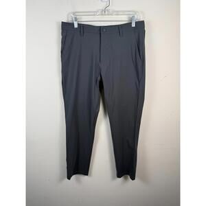 Rhone Commuter City Athletic Reflective Gray Khaki Chino Pants 33x29